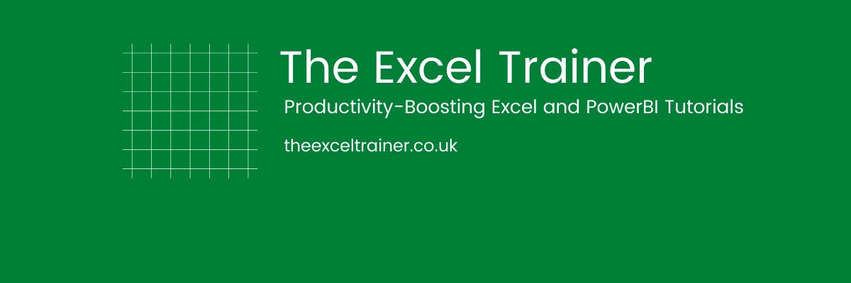 TheExcelTrainer banner