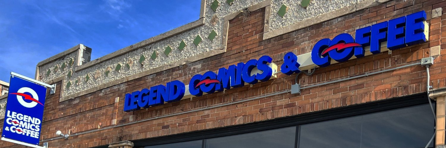 Legend Comics & Coffee banner
