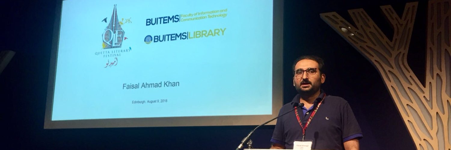 Faisal Ahmad Khan banner