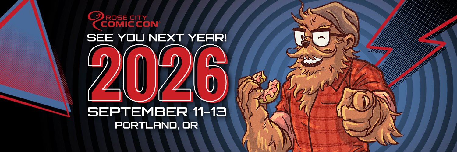 Rose City Comic Con banner