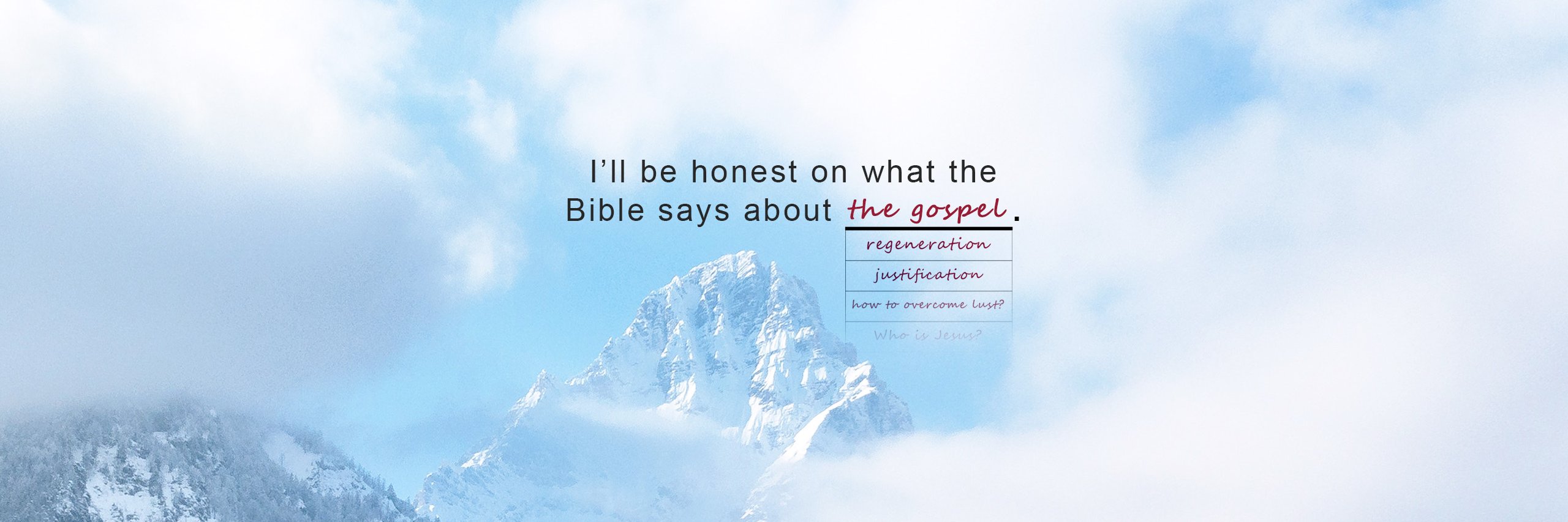 I'll Be Honest banner