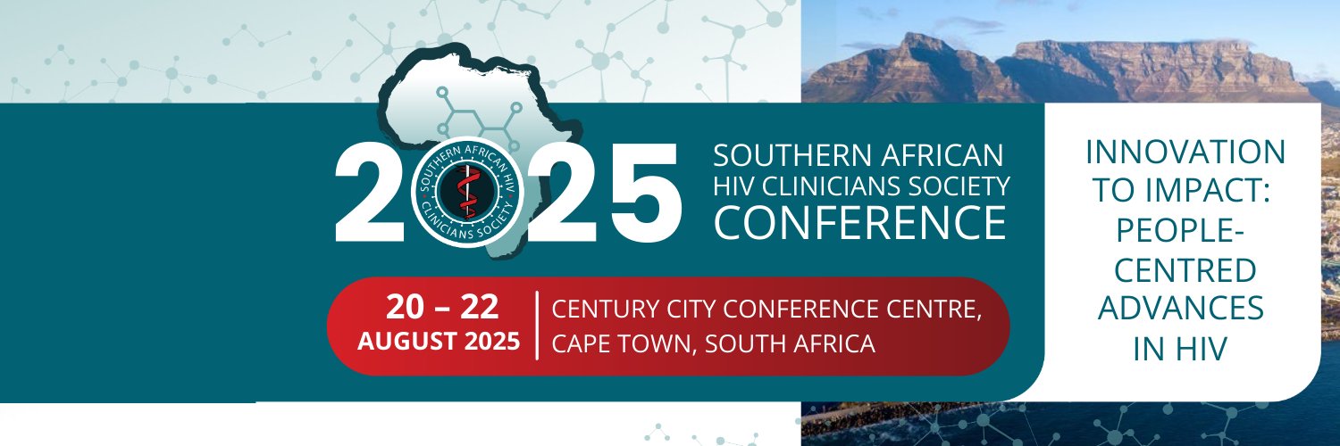 Southern African HIV Clinicians Society (SAHCS)'s banner