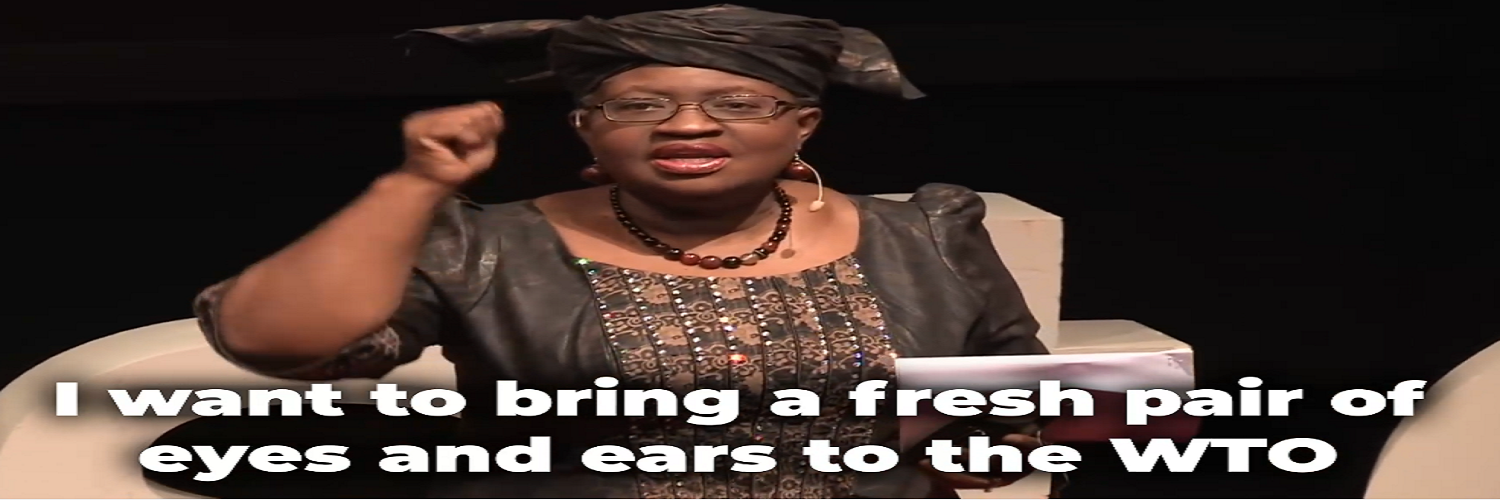 Ngozi Okonjo-Iweala banner