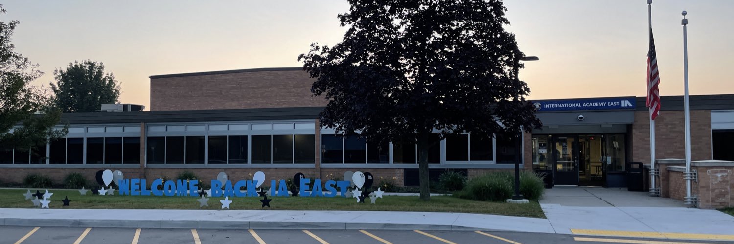 International Academy East banner