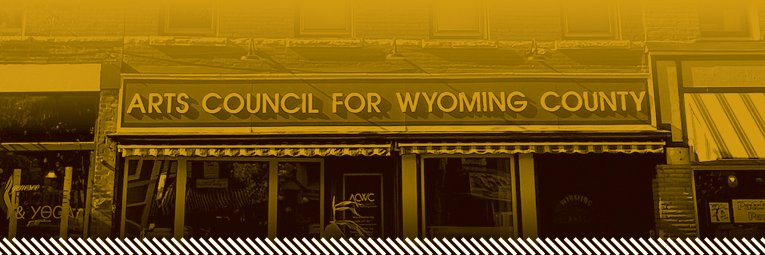 Arts Council for Wyoming County banner