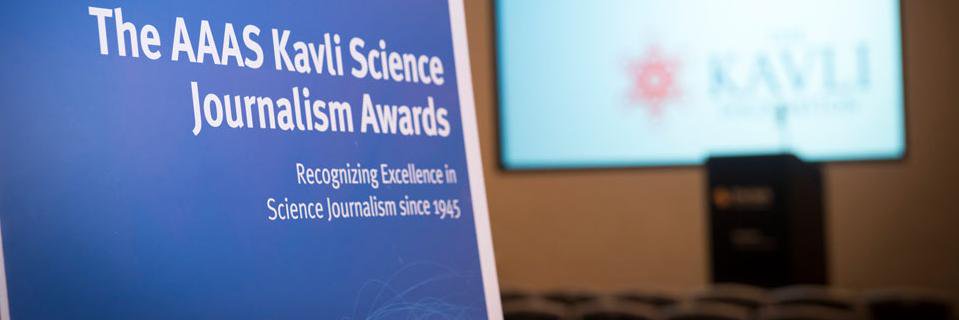 AAAS Kavli Awards banner