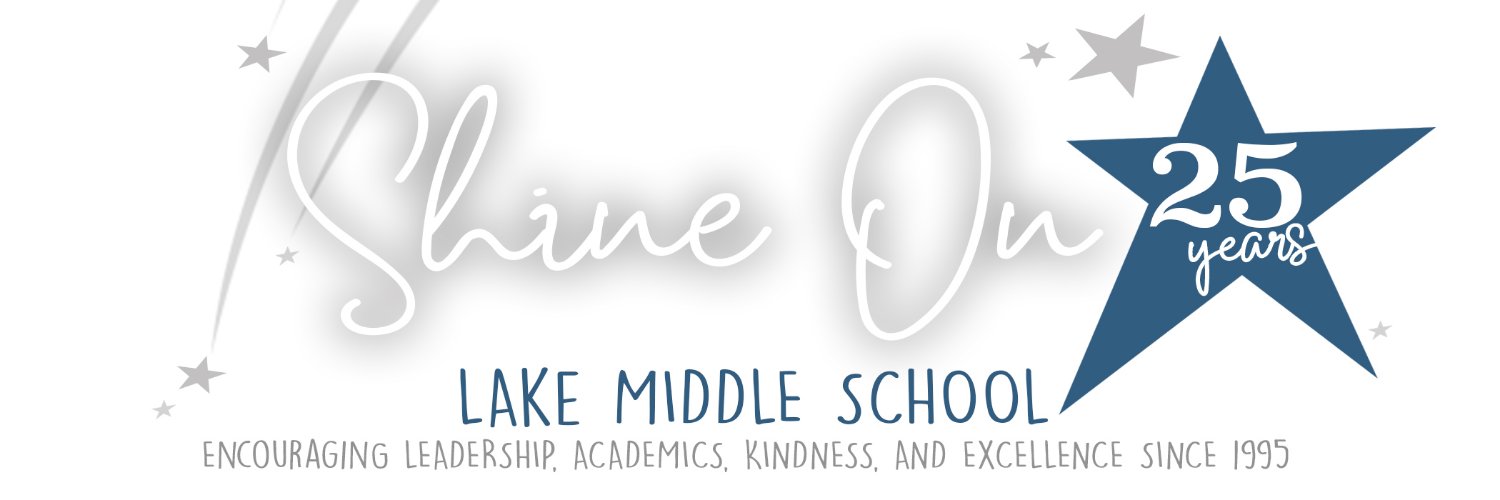 Lake Middle School banner