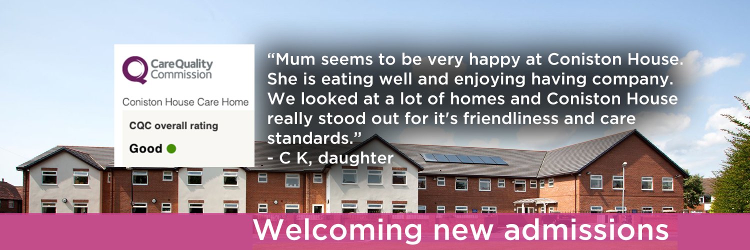 Coniston House Care Home banner
