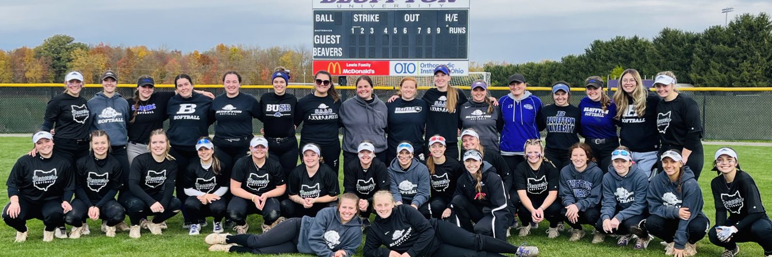 Bluffton Softball Profile Banner