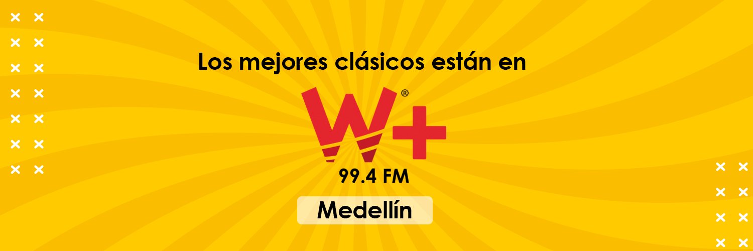 W+Radio Medellín banner