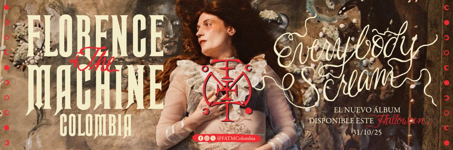 Florence + The Machine Colombia banner
