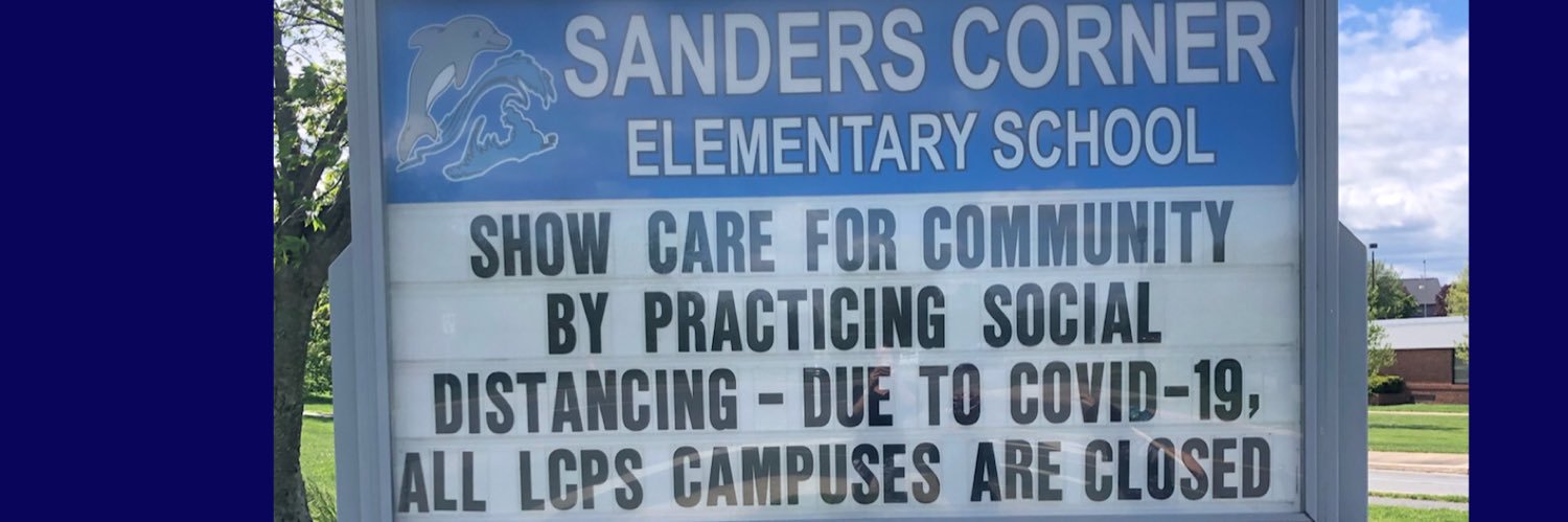 Sanders Corner PTA banner