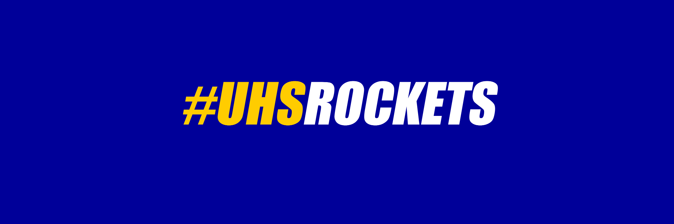 Union Rockets Athletics banner