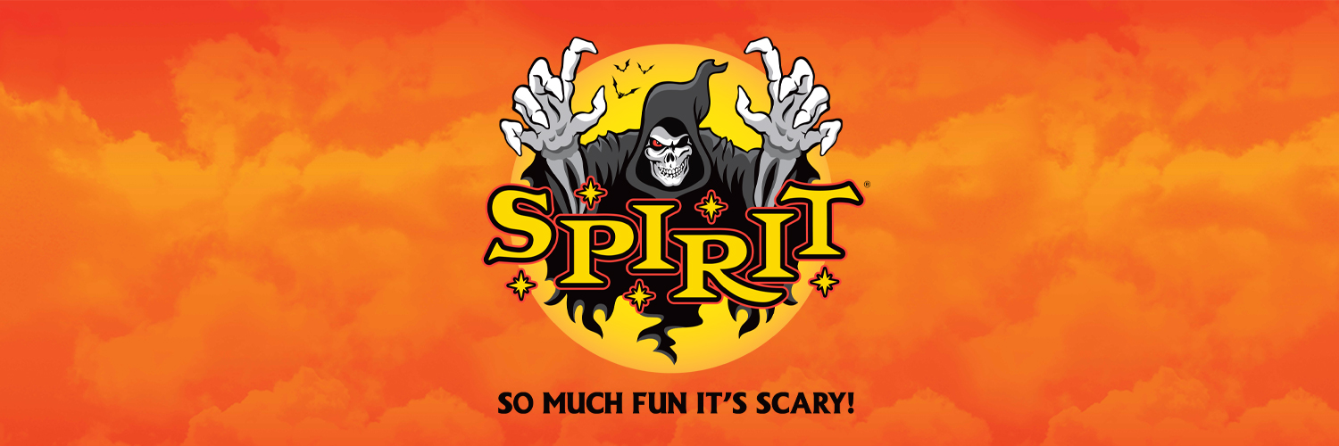 Spirit Halloween's banner