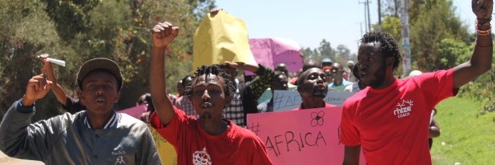 Not Yet Uhuru's banner