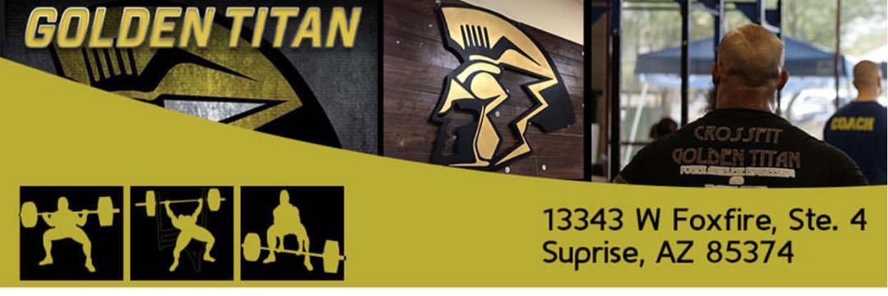 CrossFit GoldenTitan banner