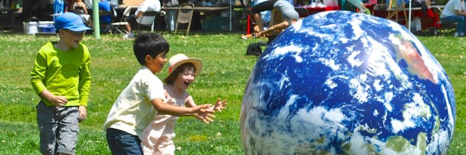 Sacramento Earth Day banner