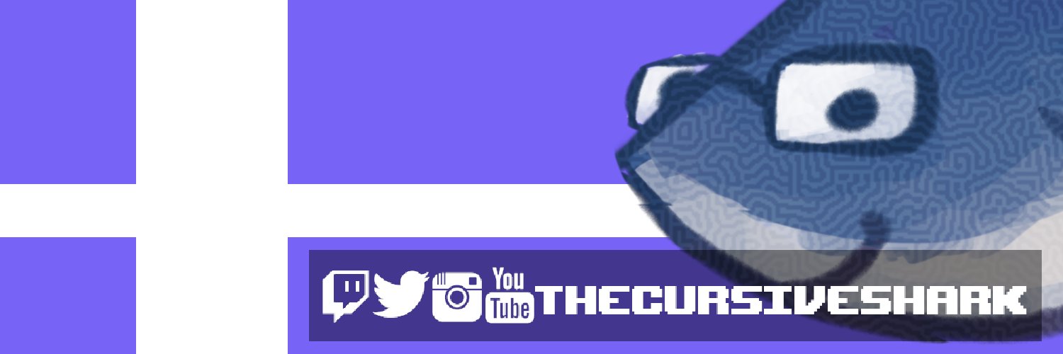 TheCursiveShark's profile banner image