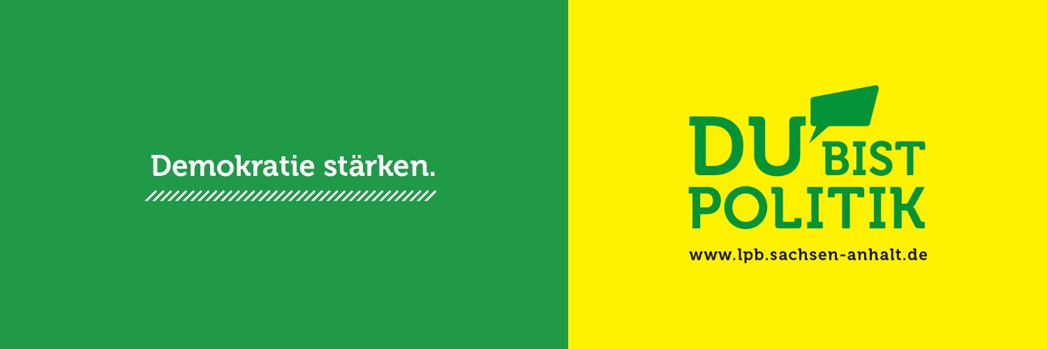 Du bist Politik banner