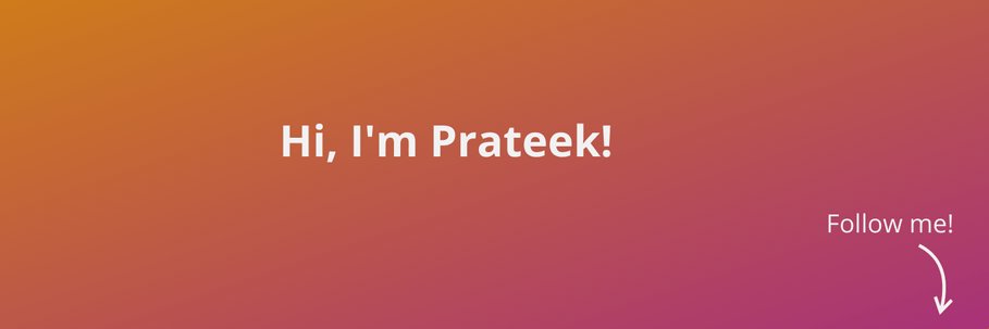 prateekshourya's profile banner image