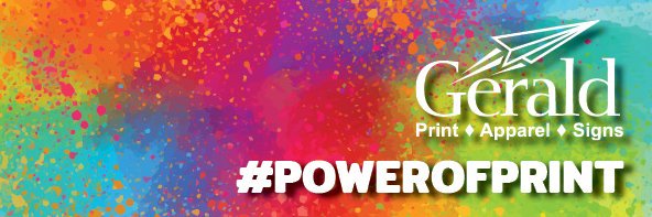 Gerald Printing banner