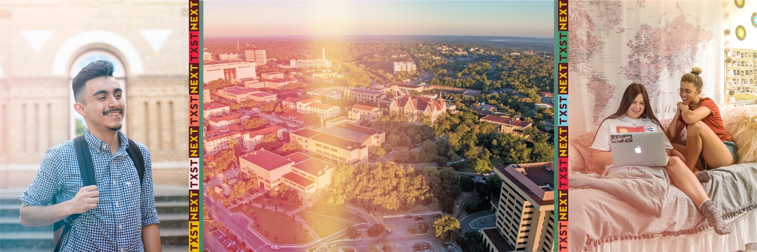 Texas State Admissions's banner