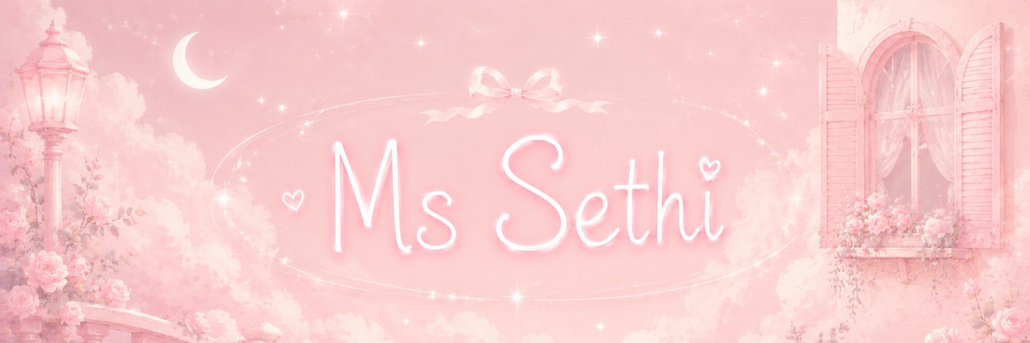 worldofmssethi's profile banner image