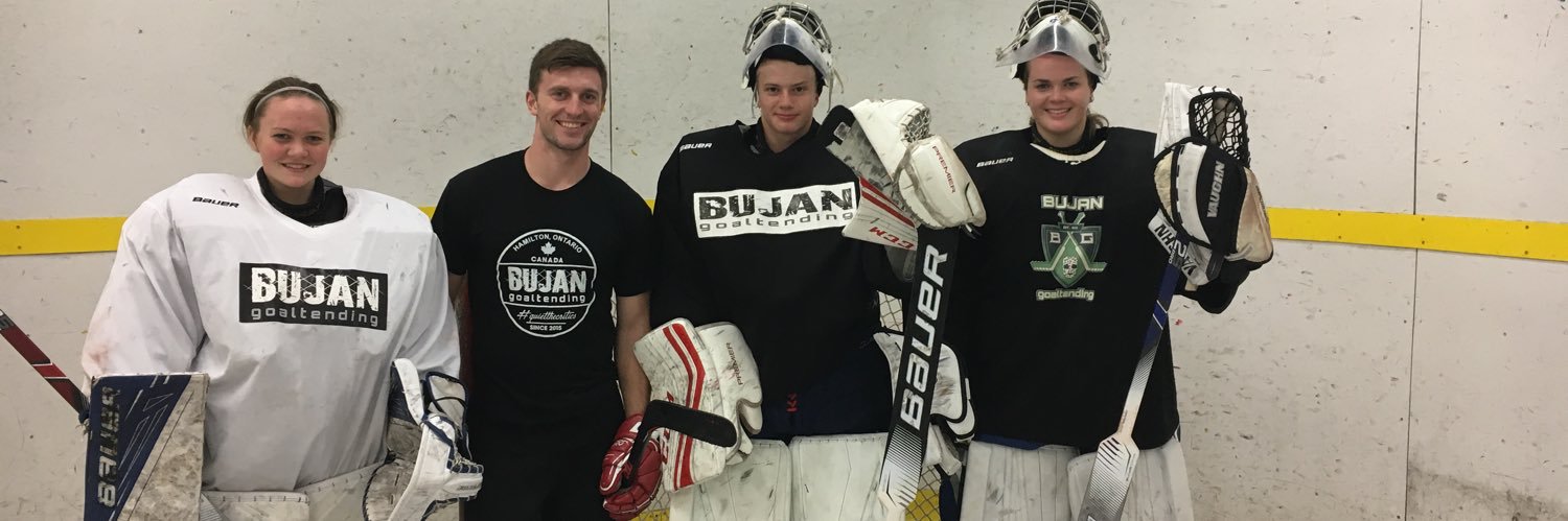 Bujan Goaltending banner