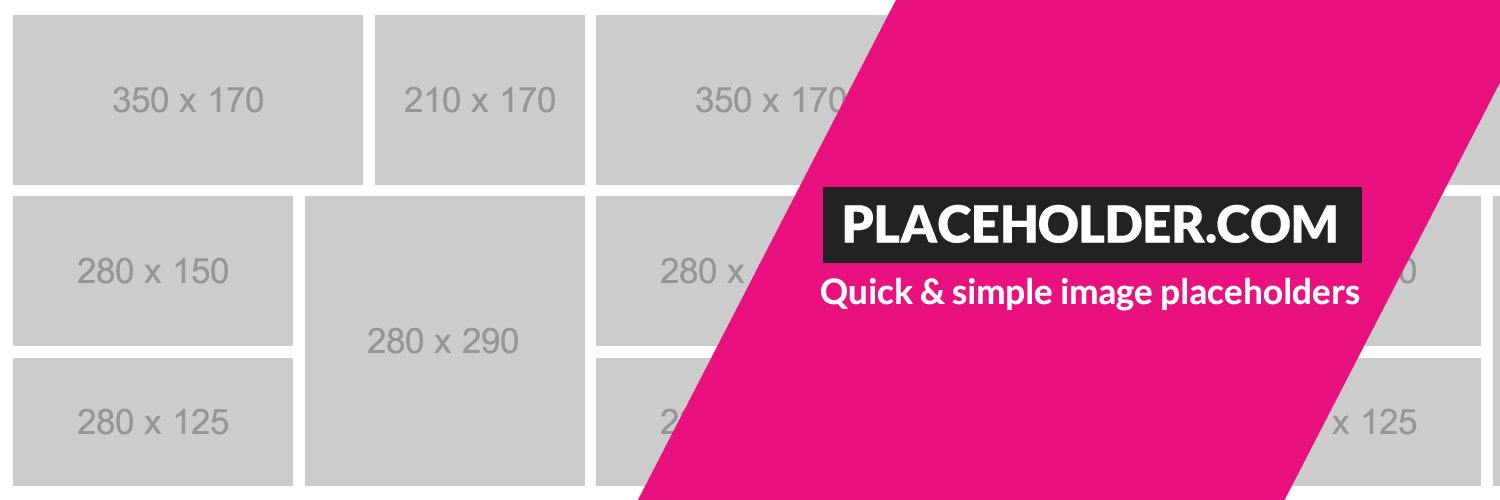 placeholdit's profile banner image