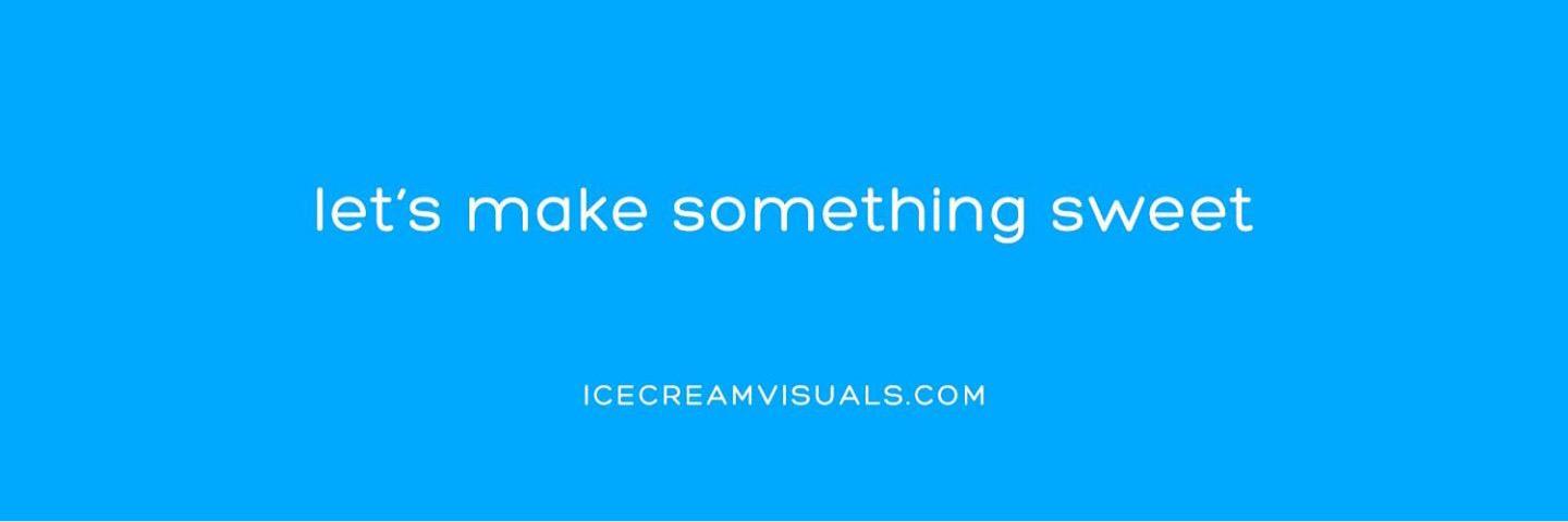 icecreamvisuals's profile banner image