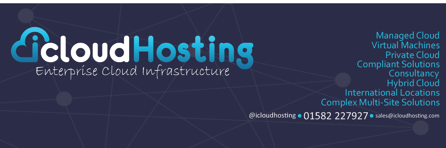 iCloudHosting's profile banner image