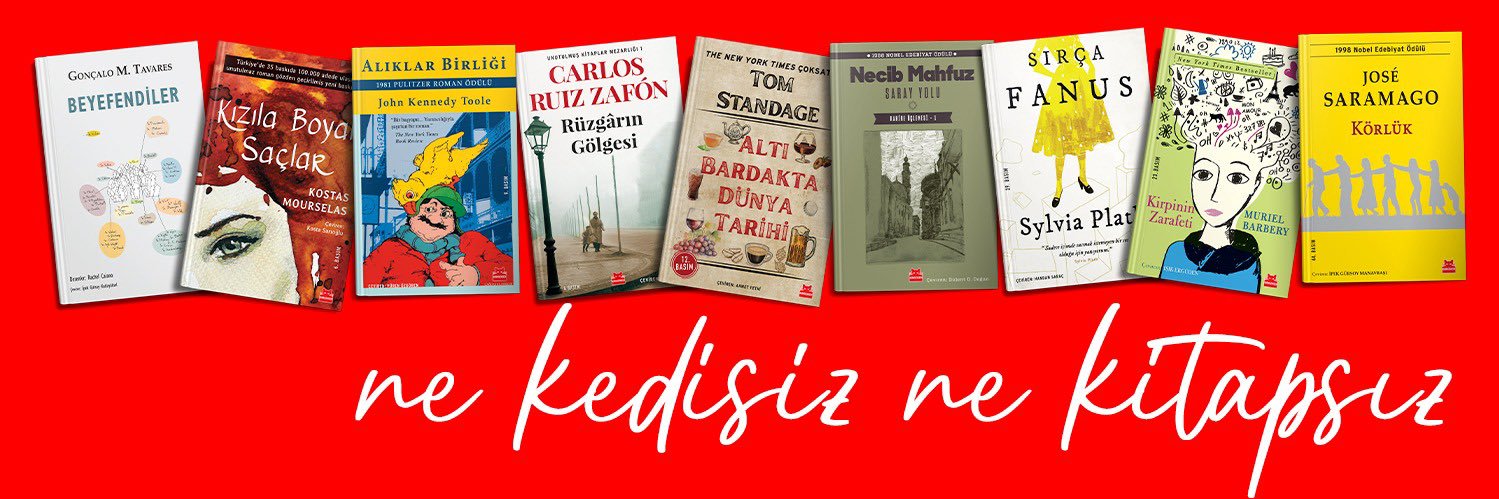 Kırmızı Kedi Yayınevi's banner