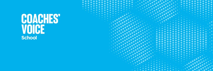 Coaches' Voice School banner