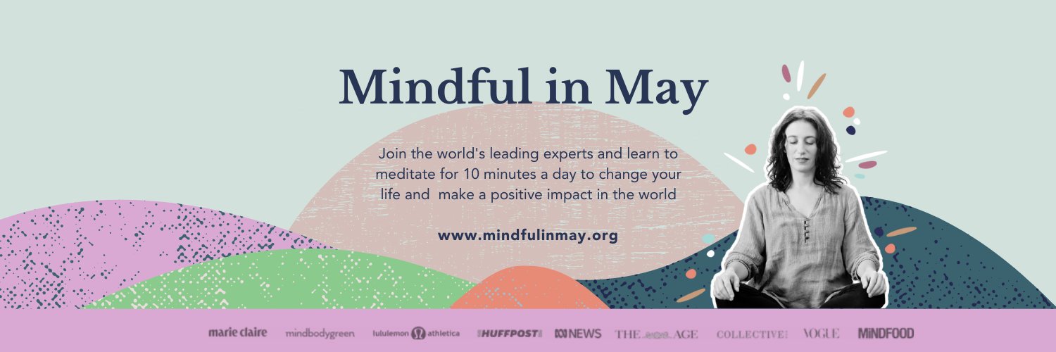 Mindful in May banner
