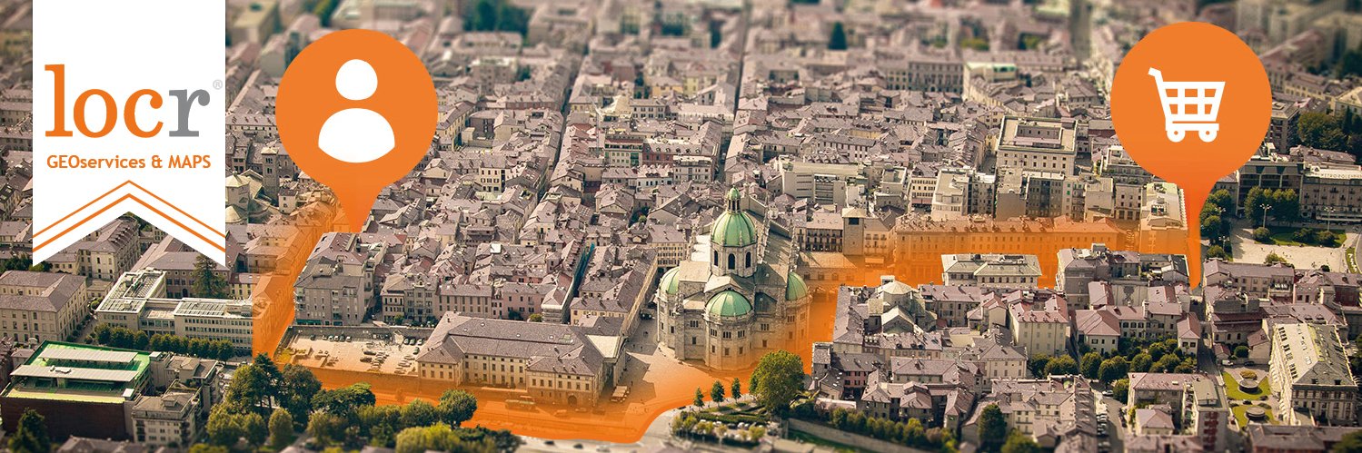 locr GEOservices & MAPS banner