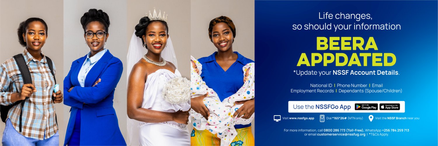 NSSF Uganda's banner