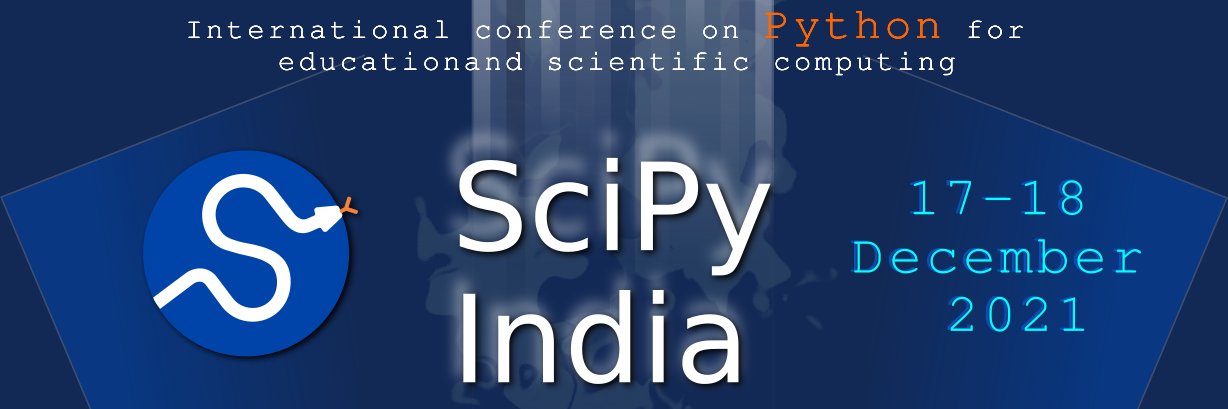 SciPyIndia banner