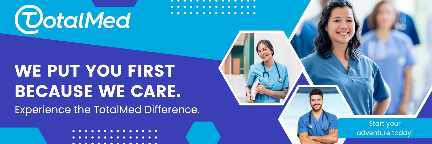 TotalMedStaff's profile banner image