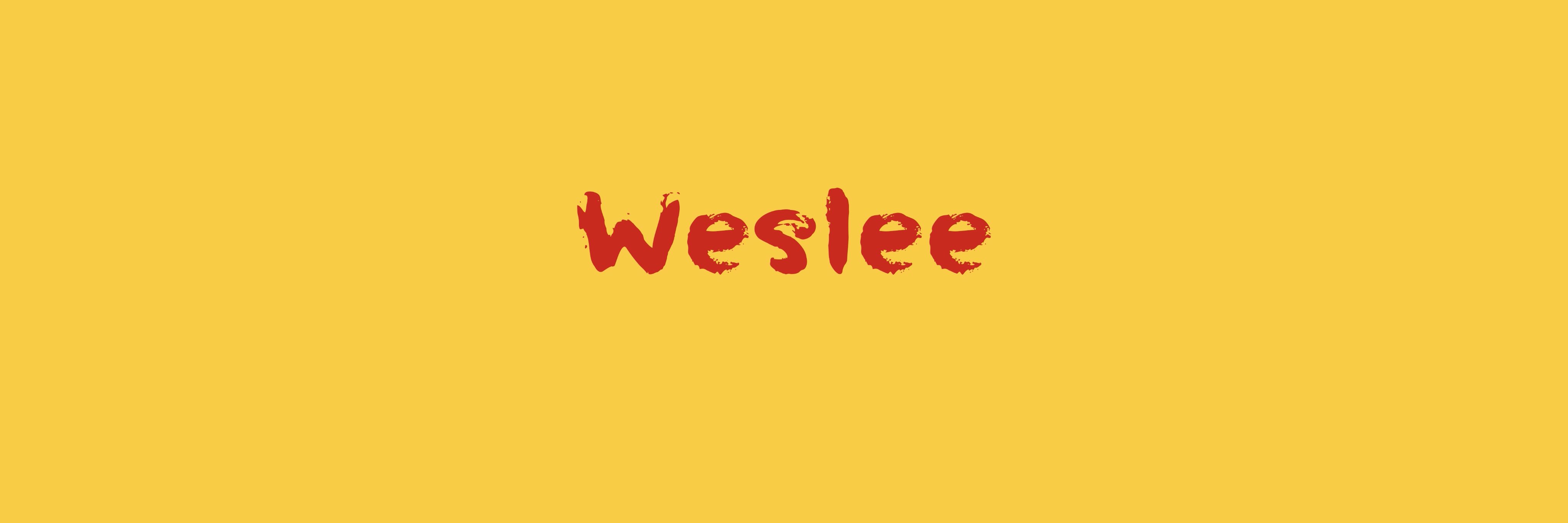 weslee's profile banner image