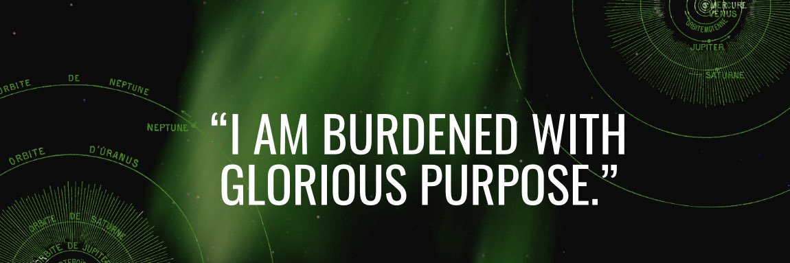L. M. James banner