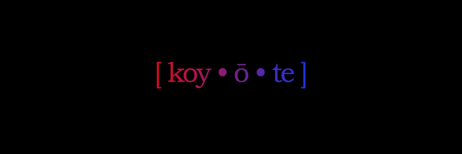 KoyoteVS's profile banner image