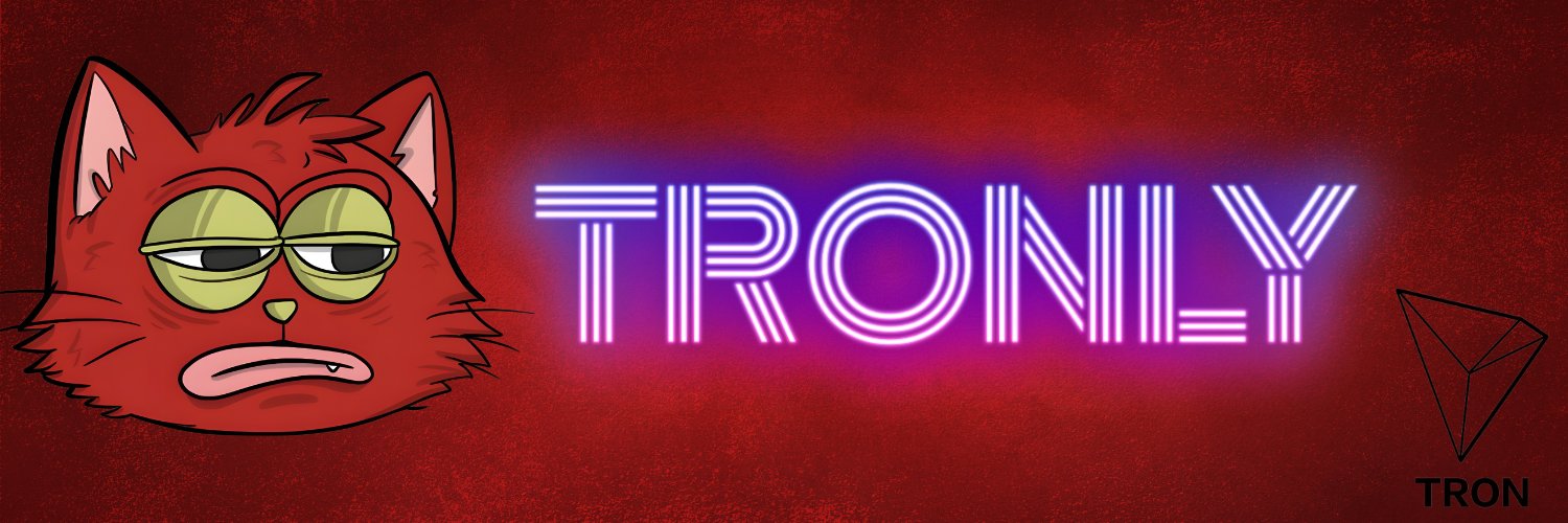 tronlyofficial's profile banner image