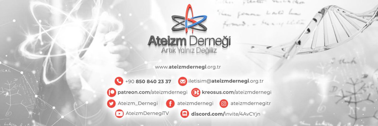 Ateizm Derneği Profile Banner