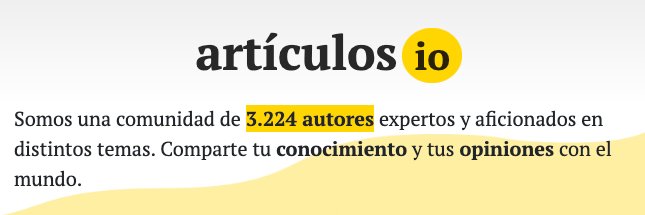 Artículo del día banner