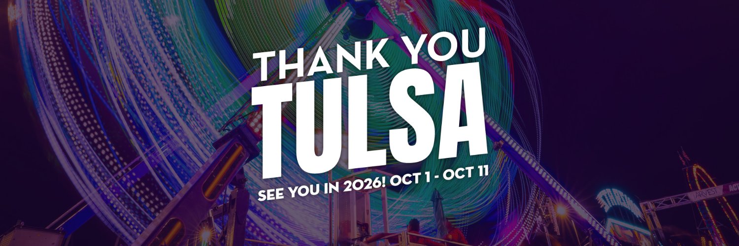 Tulsa State Fair banner