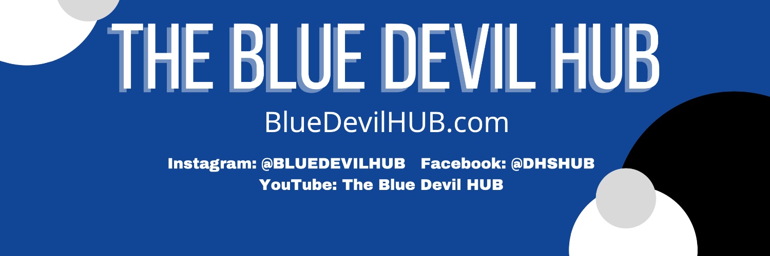 The Blue Devil HUB banner