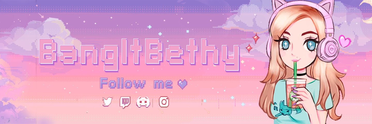 BangItBethy's profile banner image