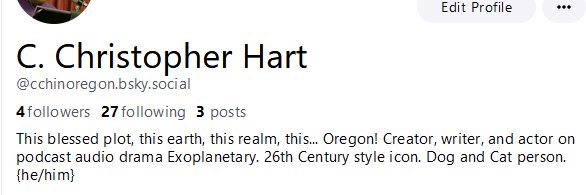 C. Christopher Hart banner