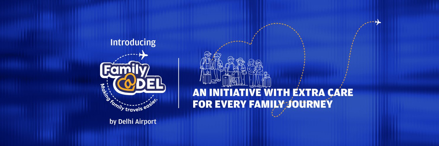 Delhi Airport banner
