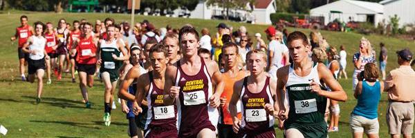 CMU Cross Country banner